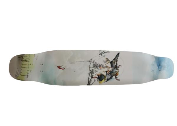 Quality Seven Layers Maple Dancing Longboard Deck Eco Friendly High Durability for sale