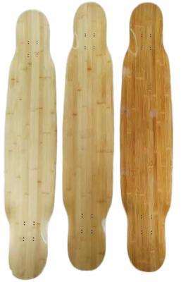 China High End Blank Dancer Longboard Deck Solid Wood Longboard 9.5 Inch for sale