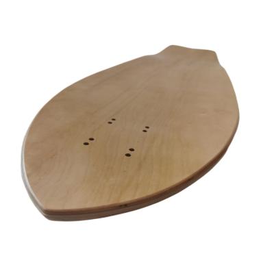China High End Canadian Maple Surf Skateboard Deck 9inch Eco Friendly for sale