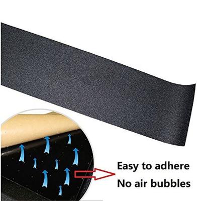 China Anti Slip Bubble Free Skateboard Griptapes 33*9inch Waterproofing for sale