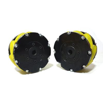China High Durability 6Inch 152mm Industrial Omni Wheel With Imported Polyurethane for sale