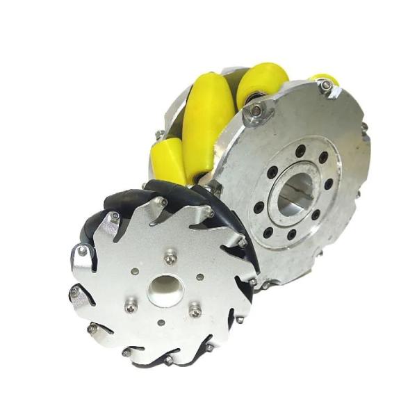 Quality 16 Inch Omni Directional Wheels With Imported Polythane Rollers And Alloy for sale