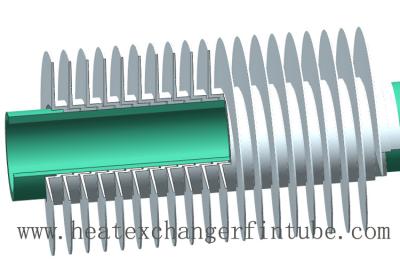 China Tipo helicoidal de refrigeração ar padrão 661 do alumínio L/LL/KL do permutador de calor do API do tubo de aleta à venda