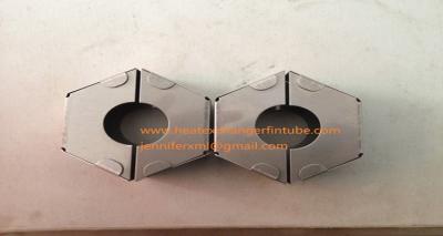 China Hexagonal AISI 304 Tube Supports For L/LL/KL Type Fin Tube OD 2 1/4'' for sale