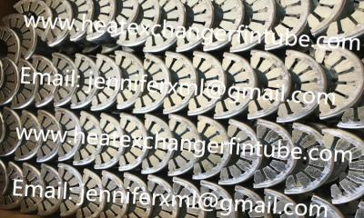 Chine Anneaux d'entretoise galvanisés de tôle d'acier pour les tubes d'aileron enveloppés de tension à vendre