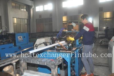 China Heat Exchanger Type G Embedded Fin Tube Machine , Diameter 3/4