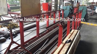 China Niedrige des Flossen-Kupfer-/Aluminium-19FPI niedrige Flossen-Rohre/verdrängten Flossen-Rohr-Maschine zu verkaufen