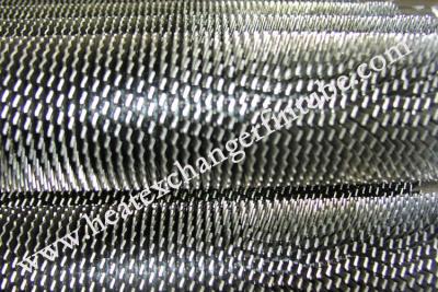 China Seamless Austenitic  Longitudinal TP304L Welded  Serrated Fin Tube for sale
