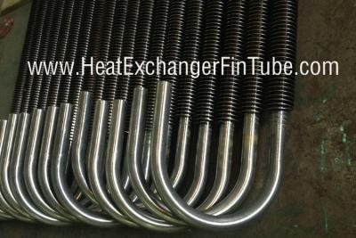 China U Bent Welded Spiral Evaporator Tube , SA210 Gr. C SMLS Carbon Steel Tube for sale