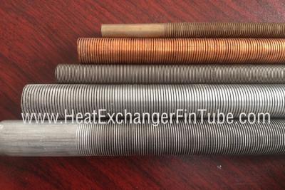 China El tubo helicoidal metálico integral con aletas bajas, con anchura de aletas 19FPI/26FPI/28FPI/30FPI/36FPI/43FPI en venta