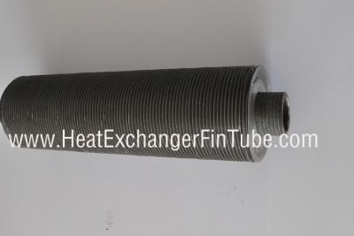 China Tension wound type L- knurled(KL) aluminum fin Cooling tube, OD1''X14bwg for sale