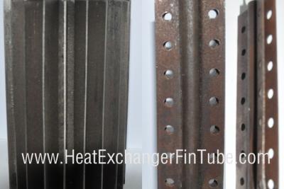 China Welded Perforated Longitudinal Finned Tubes of TP304 / TP304L Stainless Steel for sale
