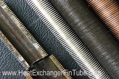 China Tubo de aleta Titanium inconsútil del cambiador de calor de SB338 G.2, tubos aletados bajos integrales 30FPI en venta