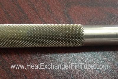 China Knurled Integral Low Finned Copper Tubing , Condenser Low Fin Tube C70600 / C71500 / C12200 / C12100 / C68700 for sale