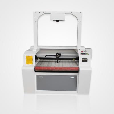 China 80W Leather Laser Cutting Machine 1610 Fabric Double Head Cutting Machine CNC à venda