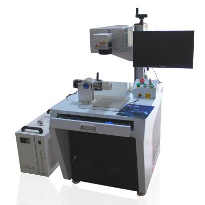 China 50w Fiber Laser Marking Machine 200x200mm Fiber Laser Engraving Machine On Metal for sale