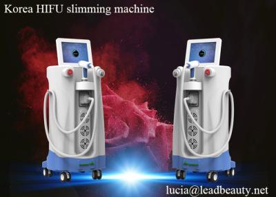 China Korea imported hifu price / Fast result 3cm fat lost after one treatment hifu slimming machine for sale