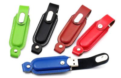 Китай Тонкая двуколка ручки памяти USB кожи Брайна/USB Pendrive 8 - двуколка 16 продается
