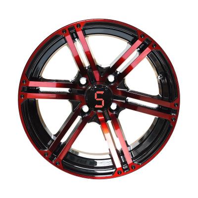 China 12 Inch Golf Cart Wheels 4 Wheel Drive Electric Golf Cart Alloy Wheel for sale
