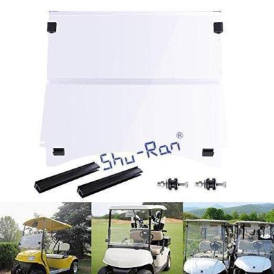 China Vidros de vento transparentes para carrinhos de golfe à venda