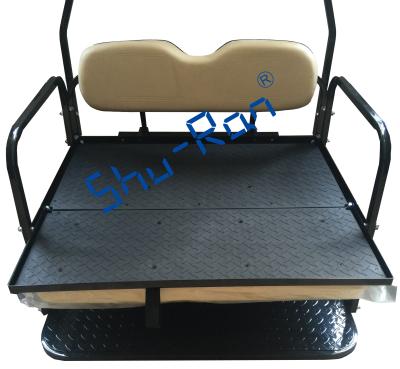 China Golf Cart Accessories Rear Flip4 Back Seat Kit For Club Car DS – Buff for sale