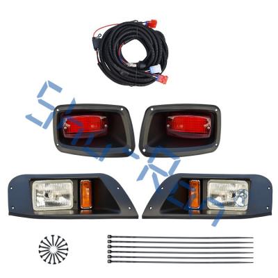 China Adjustable Headlight Kit Compatible Golf Cart Light Kit for EZGO TXT for sale