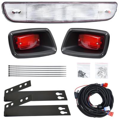China Golf Cart Halogen Headlight & LED Taillight Kit Compatible With EZGO TXT for sale