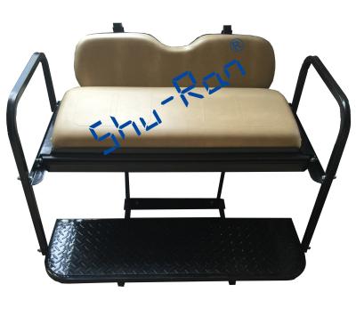 Chine Arrière Flip Folding Back Seat Kit - usine Tan Cushions de chariot de golf d'EZGO TXT à vendre
