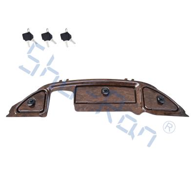 China Golf Cart Wood Grain Dashboard for Club Car Precedent 2008.5 and Up for sale