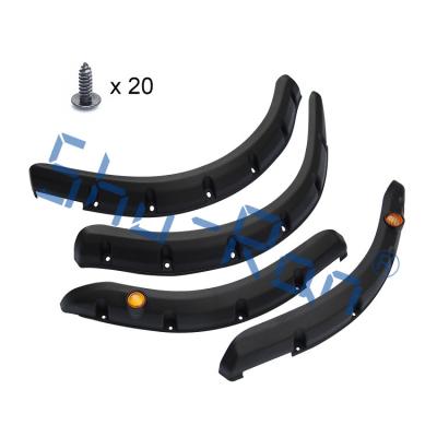 China Black Plastic Golf Cart Fender Flares for Club Car DS Golf Cart for sale