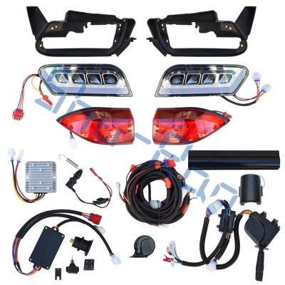 China Golf Cart Deluxe RGB Light Kits for Club Car Tempo, Headlight and Taillight Kit for sale