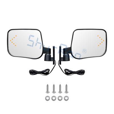 China Universal LED Rear View Mirror For Golf Cart Club Car, Ezgo, Yamaha for sale