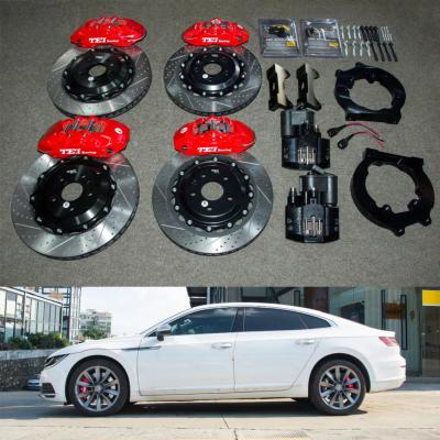 China 19 Inch CC VW Big Brake Kit Front 6 Piston Calier And Rear 4 Piston Caliper With Keep EPB Small Caliper for sale