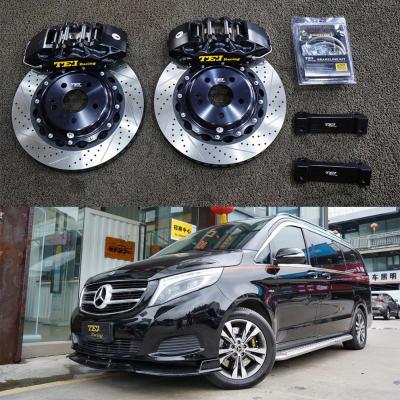China BBK Mercedes Big Brake kit V Class V260 18 pulgadas Car Rim Front 6 Piston Piston Caliper Brake Kit Auto Brake en venta