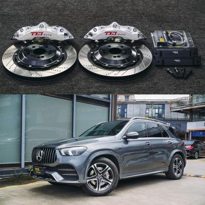 Chine Kit de frein BBK pour Mercedes Benz GLE classe GLE350 20 pouces jante de voiture avant 6 pistons étrier Kit de frein frein automatique à vendre