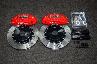 China Four Piston TEI Racing Big Brake Kit For  Toyota RAV4 Front Wheel 18inch Wheel for sale