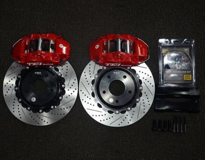 China BBK For Mazda CX5 4 Piston Caliper Big Brake Kit With Drilled / Slotted / Drilled Disc for sale