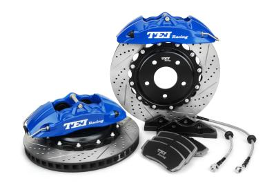 China Disc 355x28mm Brake Kit 4 Piston Caliper With 2 Piece Rotor Big Brake Kit For Acura CL 1997-1999 for sale