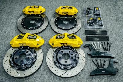 China TEI Racing S60 6 Piston Calipers And S40 4 Piston Calipers Big Brake Kit For Audi A7 Front And Rear for sale