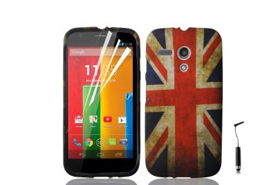 China Slim Union Jack UK Flag TPU Cell Phone Case For Motorola Moto G OEM for sale
