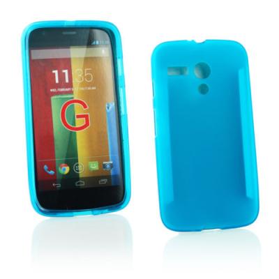 China Semi Transparent TPU Gel Frosted Motorola Cell Phone Case , Motorola Moto G Cover for sale