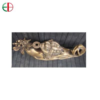 Chine Alliage de cuivre EB9066 moulant l'investissement plaqué en laiton de pièce d'or d'antiquité de l'illustration H62 à vendre