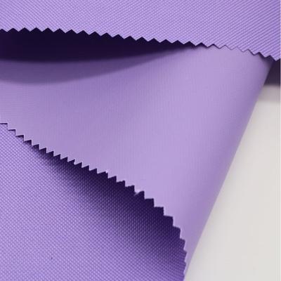 China Lila 300D Polyester Oxford Stoff 150x100cm UV-beständig Polyester PVC hohe Zugfestigkeit zu verkaufen