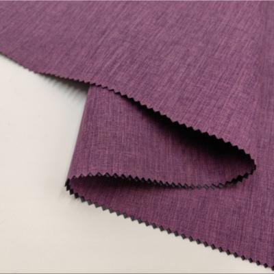 Chine Tissu tissé polyester violet 100% polyester 300D Tissu cationique à vendre