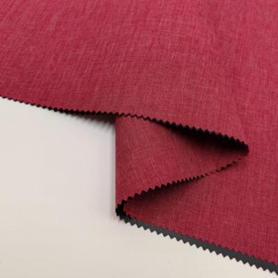 China Red 300D Polyester Fabric 300D Cationic Fabric For Handbads for sale