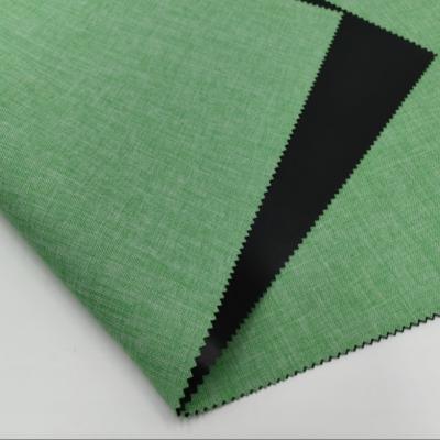 China Waterproof PVC Coated Fabric 150cm Width 600D cation fabric use for bags for sale