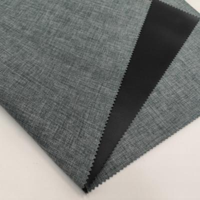China Plain Style 600D Cation Fabric Garn Count met gecoate afwerking Te koop