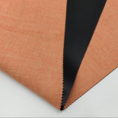 China PVC Coated 600D Cationic Fabric Eco-Friendly For Bags Made From Sustainable Materials for sale