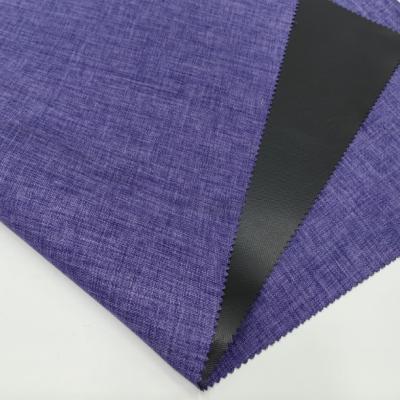 China Purple 600D Cation Fabric 150cm According To Color Card for sale