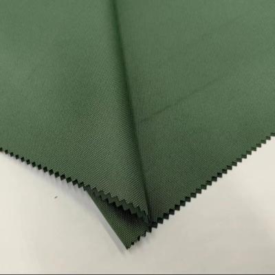 China Green 0 6mm Thickness 600D Polyester Oxford Fabric For Home Textile 900D TPU Coated for sale
